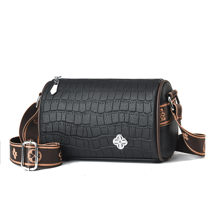 Small Bucket Bag Women New Pillow Bag Large Capacity Stone Pattern Shoulder Crossbody Bag