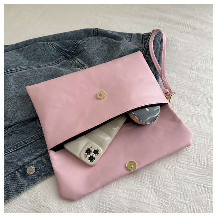 ニューヨーロピアン＆アメリカン スタイル クラッチ、V字型装飾バックル ウォレット、多機能トレンド ミニマリスト マネークリップ