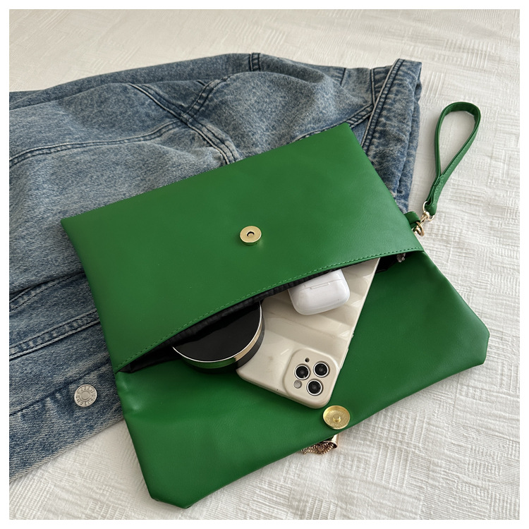 ニューヨーロピアン＆アメリカン スタイル クラッチ、V字型装飾バックル ウォレット、多機能トレンド ミニマリスト マネークリップ