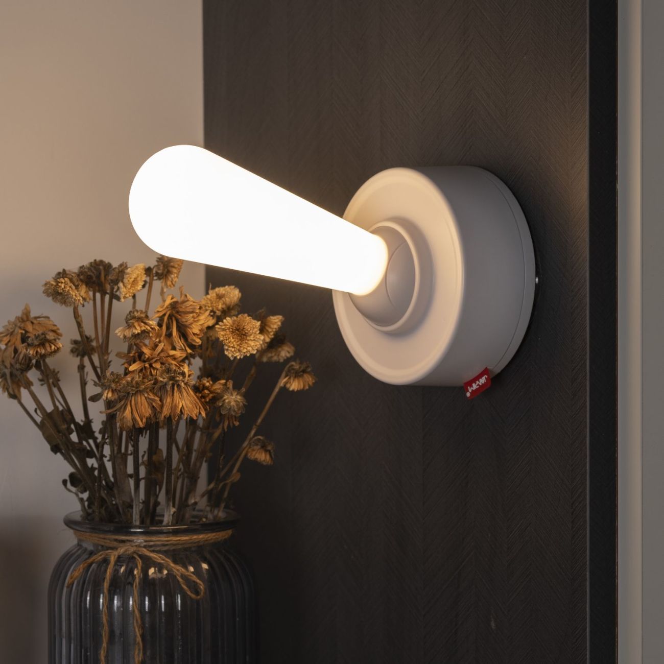 Lámpara de noche con interruptor creativa recargable por USB, lámpara de escritorio LED con protección ocular, lámpara ambiental de dormitorio estilo INS